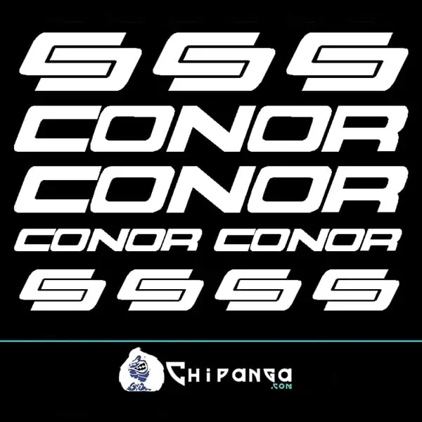 Pegatinas Conor N