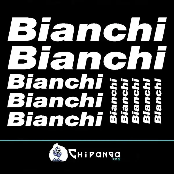 Kit Pegatinas personalizadas Bianchi para bicicleta - Imagen 2
