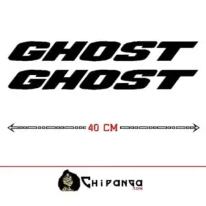 Pegatina Ghost Cuadro