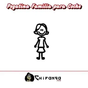 Pegatina Hija Adolescente