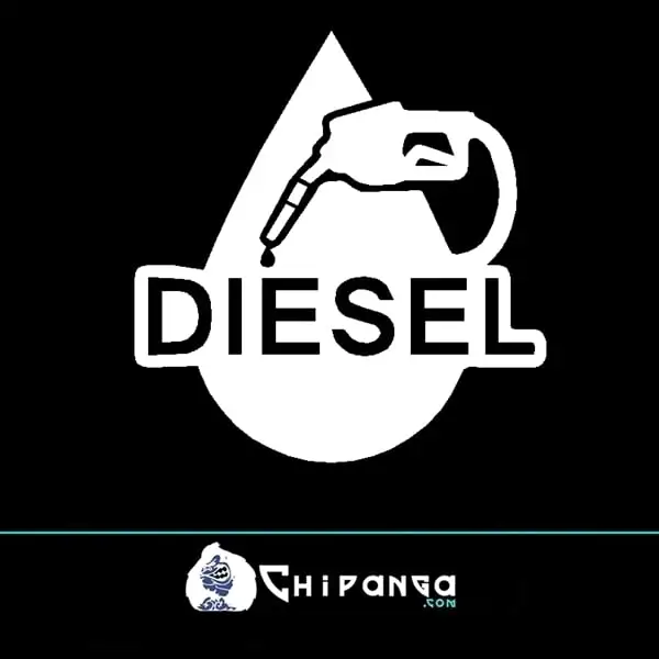 Pegatina Diesel Manguera gota n