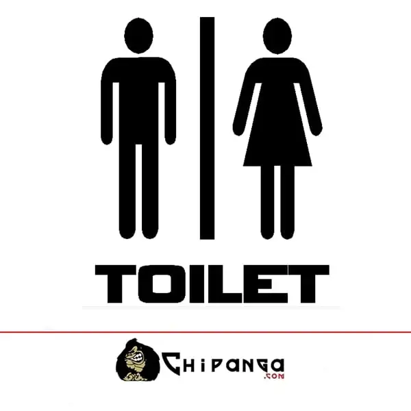 Vinilo Decorativo Puerta Toilet WC Baño Cartel Pegatina Servicios Aseos