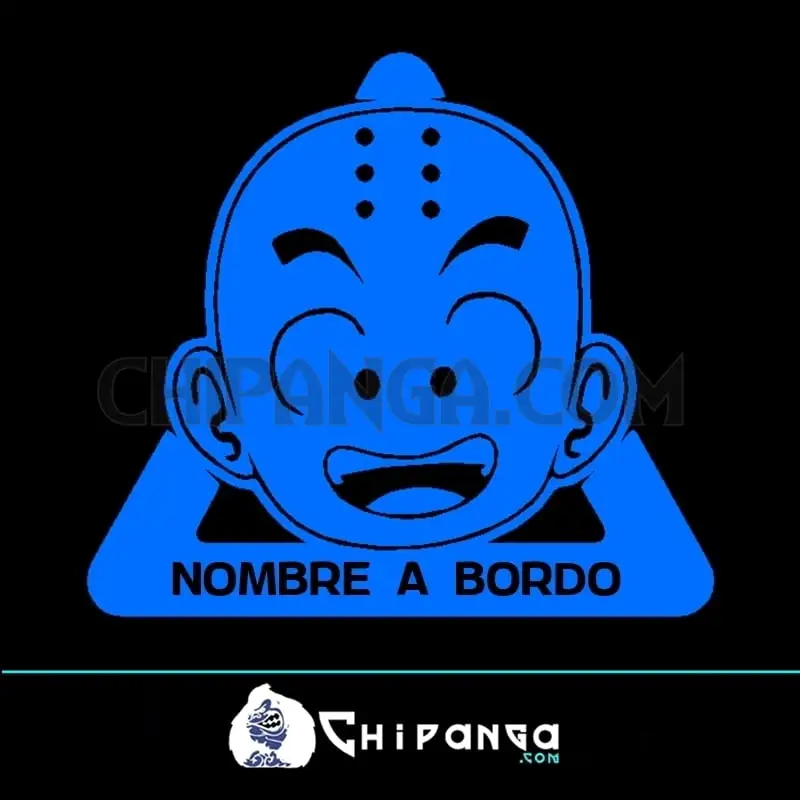 Pegatina a bordo Krillin Dragon Ball n