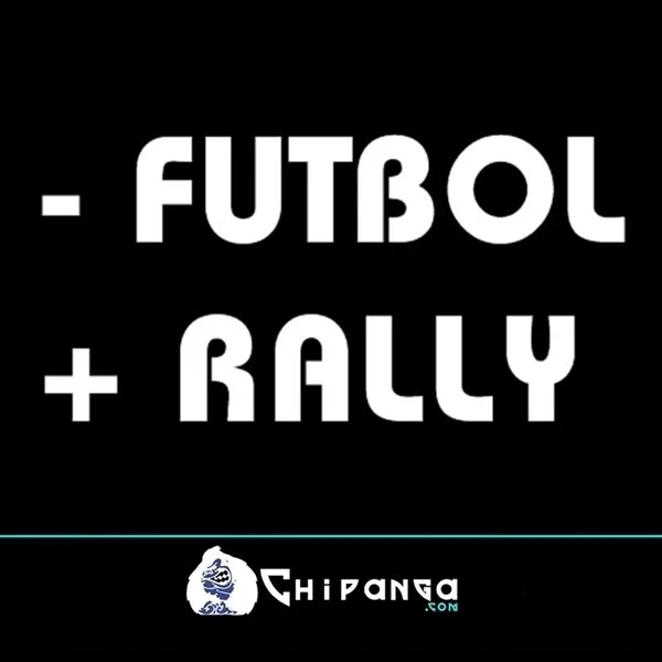 Pegatina para coche frase Menos - futbol mas + rally n