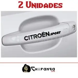 Pegatina Citroen Sport para tirador de puerta coche manija maneta