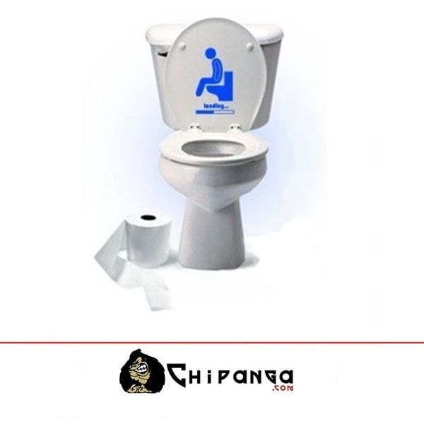 Vinilo Cisterna WC Tapa Loading