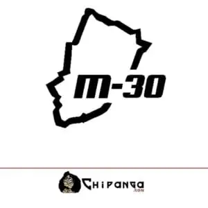 Pegatina M-30 M30 Madrid
