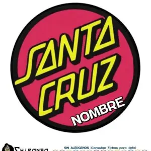 Oblea personalizada para tartas Santa Cruz