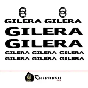 Lamina Pegatinas Gilera