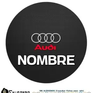 Oblea personalizada para tartas de Audi