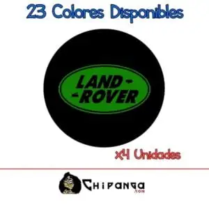 Pegatinas para tapa de llantas Land Rover Buje Rueda