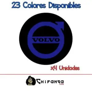 Pegatinas para tapa de llantas Volvo Buje Rueda