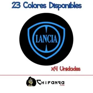 Pegatinas para tapa de llantas Lancia Buje Rueda