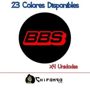 Pegatinas para tapa de llantas Bbs Buje Rueda