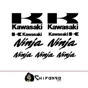 Lamina Pegatinas  Kawasaki Ninja