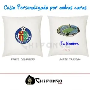 Cojín Getafe CF Coliseum Alfonso Pérez Personalizado con Nombre