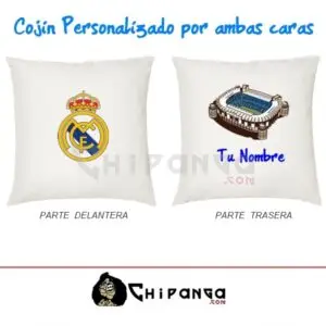 Cojín Real Madrid Bernabéu Personalizado con Nombre