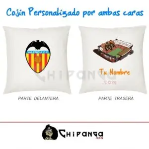 Cojín Valencia CF Estadio Mestalla Personalizado con Nombre