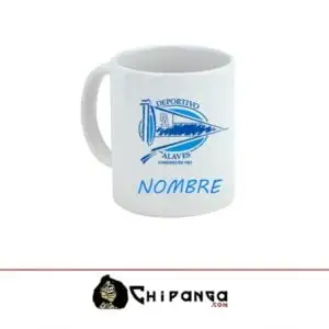 Taza Personalizada con nombre Deportivo Alaves