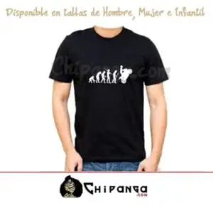 Camiseta Motera Evolución Moto