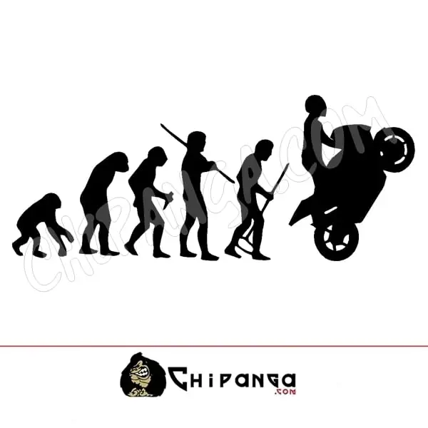 Camiseta Motera Evolución Moto - Imagen 2