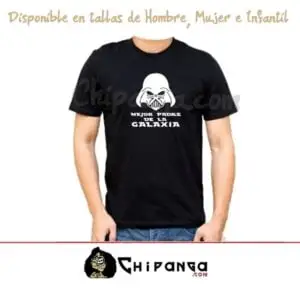 Camiseta Mejor Padre de la Galaxia Darth Vader Star Wars