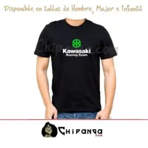 Camiseta Kawasaki Racing Team Logo 2 Colores