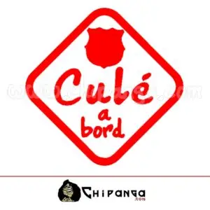 Adhesiv Culé a bord FC Barcelona Barça