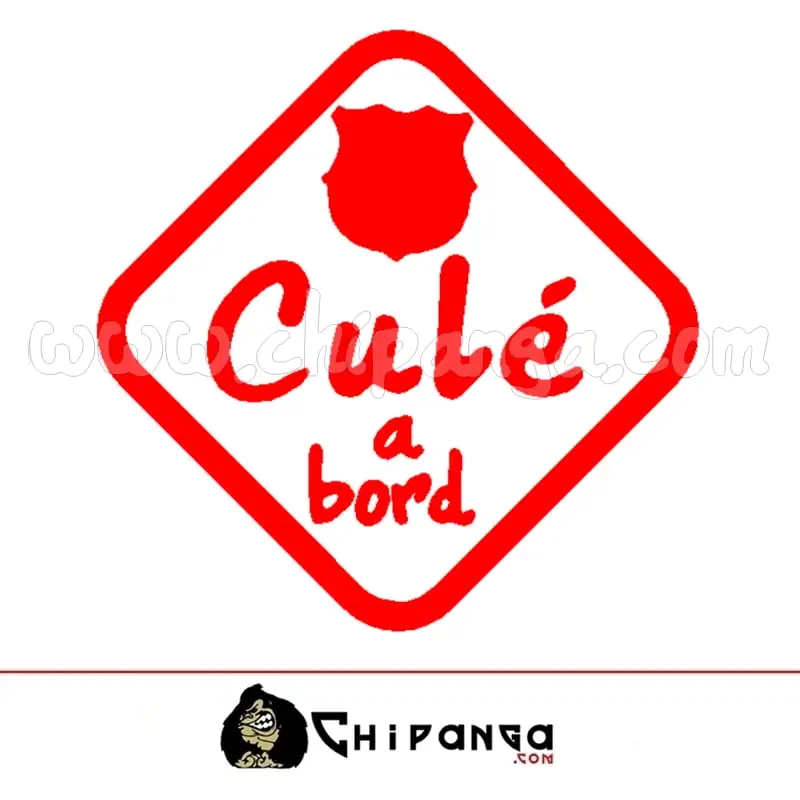 Adhesiv Culé a bord FC Barcelona Barça