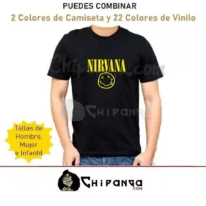 Camiseta Logo Nirvana
