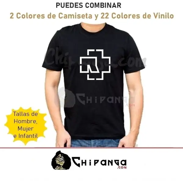 Camiseta Logo Rammstein