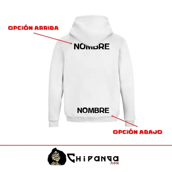 Sudadera Kawasaki Team Racing Personalizable Con o Sin Capucha Blanca o Negra - Imagen 2