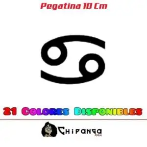 Pegatina Signo del Zodiaco Horóscopo Cáncer
