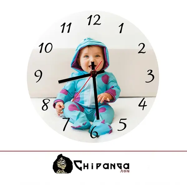 Reloj Personalizado con Foto Acrílico Ø20 CM
