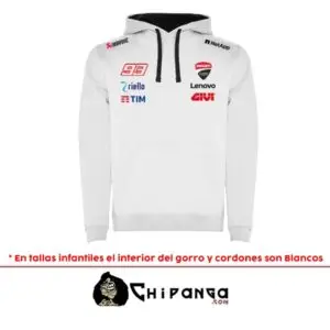 Sudadera Ducati Corse Marc Márquez 93 MM93 Con o Sin Capucha