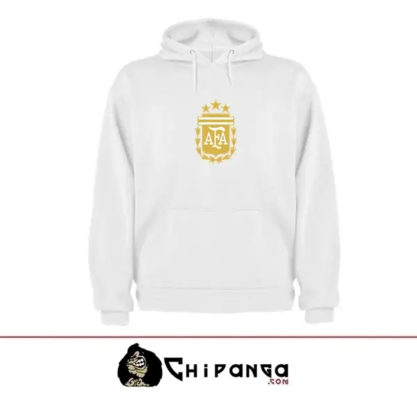 Sudadera Selección Argentina Blanca